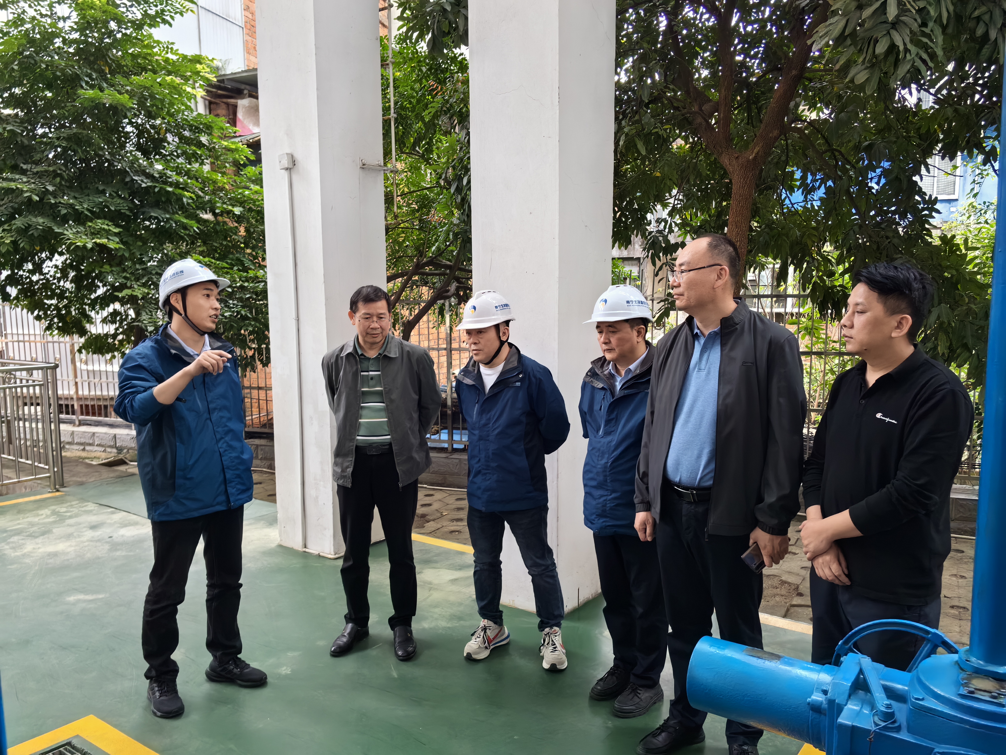 周柏建帶隊開(kāi)展2024年防汛工作準備情況檢查工作